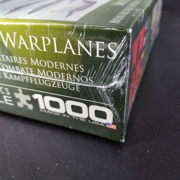Fighter War Air Plane Puzzle Jigsaw 1000 Piece Modern Military Aero Hobby NEW - Picture 5 of 11